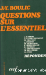 Questions sur l'essentiel : tome 2 vignette