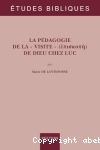 La pédagogie de la "visite" (ἐπισκοπή) de Dieu chez Luc vignette